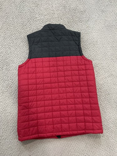 INDIANA HOOSIERS IU COLOSSEUM GRAY RED ZIP VEST JACKET MEN’S MEDIUM RARE EUC - Picture 4 of 4