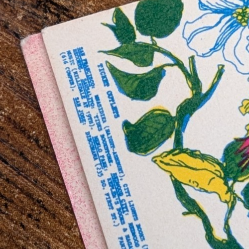 Iron Butterfly Youngbloods Santana Vintage 1968 Avalon Ballroom Postkarte - Bild 7 von 8