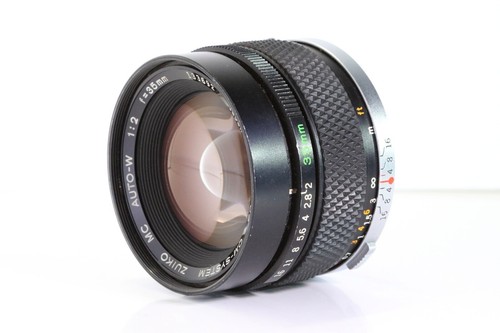 OLYMPUS OM SYSTEM ZUIKO Auto-W 35mm F2 Gran Angular de Japón B502 - Imagen 3 de 20