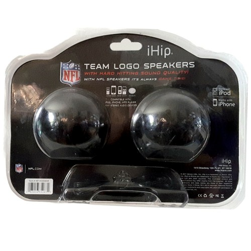 Ihip Baltimore Ravens NFL Team Logo Plug & Play Speakers Ipod Iphone MP3 - Picture 2 of 2