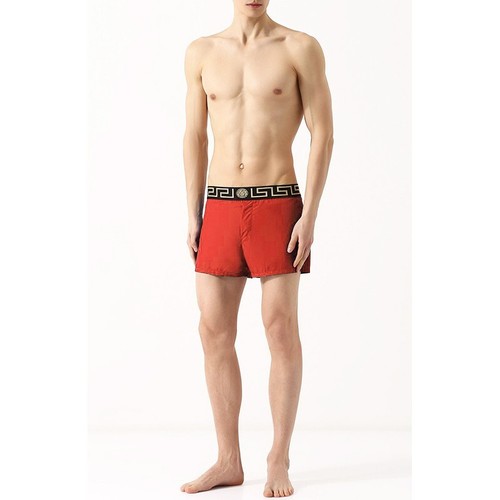 4 US S NEU $ 375 VERSACE Herren rot BAROCK BLUMENDRUCK NETZFUTTER SCHWIMMEN SHORTS - Bild 2 von 17