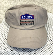 Lowe's Commercial Services Hat Tan Hat Adjustable Adult Size Hat Brown Tan Cap