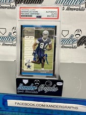 DEMARCUS WARE SIGNED BOWMAN 129 2005 RC ROOKIE FOOTBALL CARD PSA DNA SLABBED