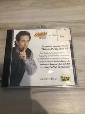 Seinfield on DVD Exclusive CD Best Buy Promo Stand-Up Seasons 1-6 NEW