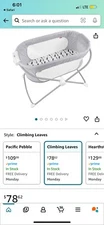 Soothing View Bassinet – Portable Bedside Baby Crib [Amazon Climbing Leaves