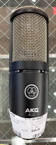 AKG P220 High-Performance Large Diaphragm True Condenser Cardioid Microphone
