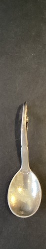 Georg Jensen Denmark Antique Sterling Silver Pea Pod Spoon #No. 21 - Picture 5 of 6