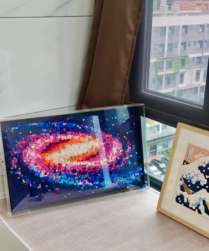 Wall Display case For LEGO Technic 31212 ART The Milky Way Galaxy - Picture 4 of 8