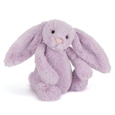 Jellycat BASHFUL VIOLA BUNNY Soft Sweet Purple Stuffed Plush Toy