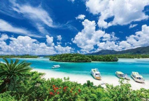 晴天の島 300 Piece Jigsaw Puzzle Japanese Landscape Ishigaki Island's