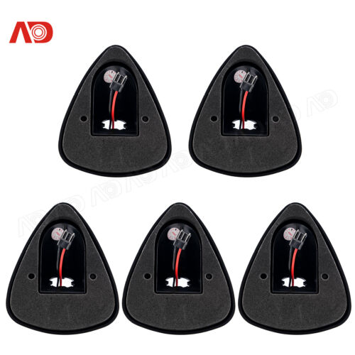 5X For 1994-1998 Dodge Ram 1500 2500 3500 Clear white LED Cab Roof Running Light - Foto 13 di 14