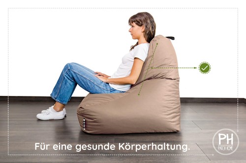 Patchhome Lounge Sessel- Würfel im Set Sitzsack Gamer Sitzkissen Beanbag NEU - Bild 59 von 150