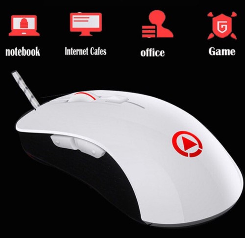 Gaming Mouse, G402 Wired Mouse Programmable RGB LED Backlight 7 Buttons 4000DPI - Picture 2 of 8