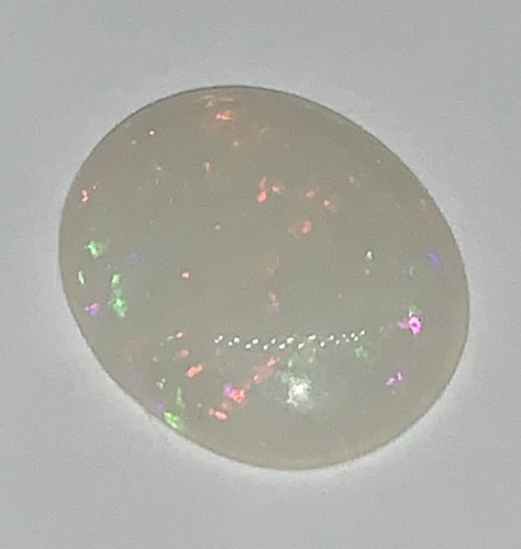 Natural Opal Oval Cabochon Stone 3 Carats 13mm x 11mm Brazil New Store Stock A2 - Picture 5 of 9