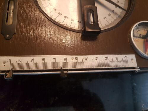 VERY RARE Bevel Protractor 0-360 Degree Angular Dial Angle USSR 1965s - Picture 6 of 11