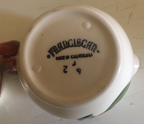 Franciscan Apple Creamer And Sugar - Picture 4 of 12