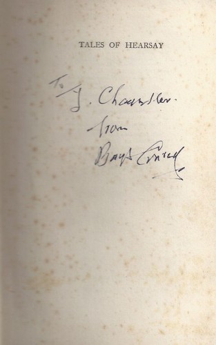 Joseph Conrad - Tales of Hearsay - Signed Borys Conrad - 1st/1st (1925 First Ed) - Foto 5 di 5