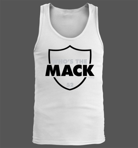 Who's the Mack - Herren Tank Top - Oakland Raiders Khalil Mack silber und schwarz - Bild 3 von 4