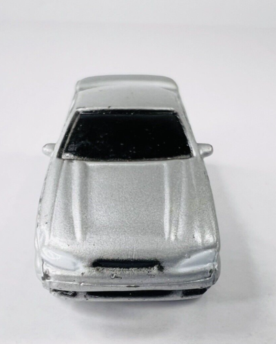 Micro Machines 1990's Mustang Silver Diecast 1994 LGT Lewis Galoob Toys - Picture 2 of 8