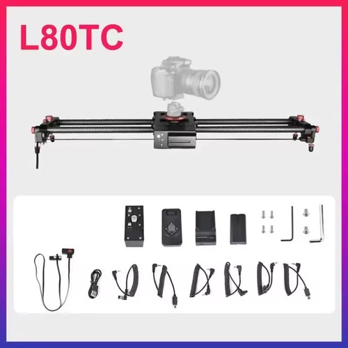 YELANGU L80TC 80cm Electric Motorized Camera Video Tracking Slider Track Rail  - Picture 1 of 11