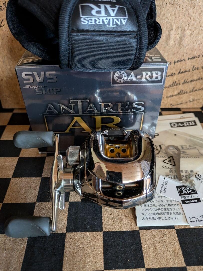 Shimano Antares AR Left Handle Japan Calais 100a Baitcasting Reel 