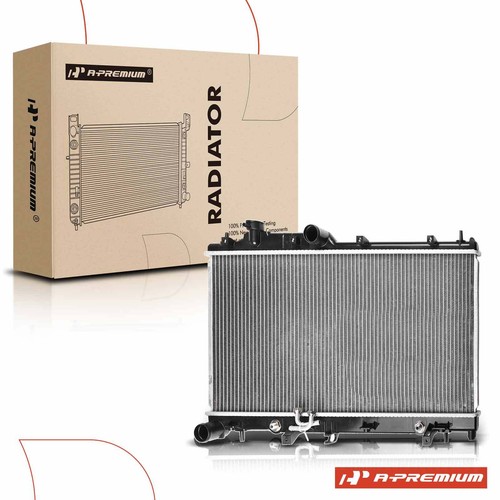 A-Premium AC Radiator for Subaru Impreza Legacy Forester Outback XV Crosstrek H4 - Picture 1 of 8