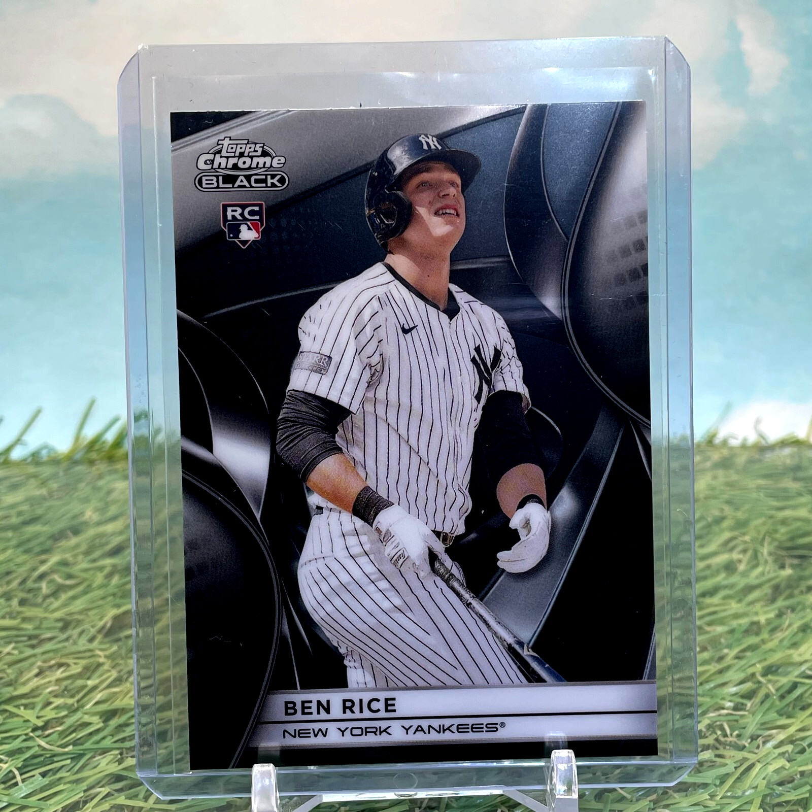 2025 Topps Chrome Black #120 Ben Rice (RC)