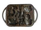Vintage Lillian Vernon Cast Iron Christmas Cookie/Candy Mold