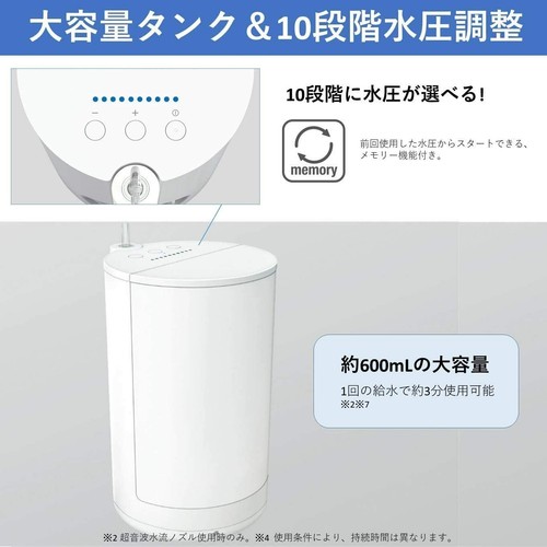 Irrigador Oral Panasonic EW-DJ74-W Water Pik Jet Washer Doltz Blanco NUEVO - Imagen 6 de 7