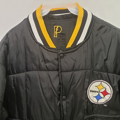 Pittsburgh Steelers Pro Player Puffer Jacket Reversible XXL Vintage 90s Coat - Bild 11 von 20