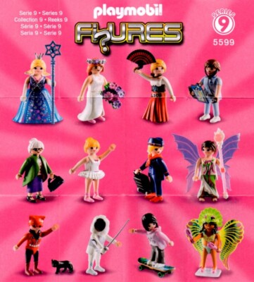 Playmobil series 9 Girl woman 5599 complete 12 figure maybe some