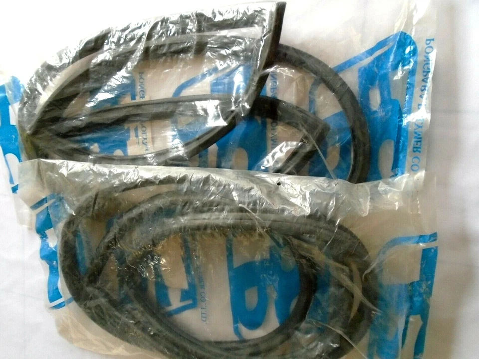 Parabrisas delantero y trasero de goma para 77-81 Datsun 210 Sunny B310 B311 Foto 2 de 4