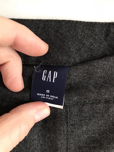 GAP Mädchen Grau 100% Wolle Plissee Schulrock Gr. UK 2 EUR 32 🌷 - Bild 9 von 11