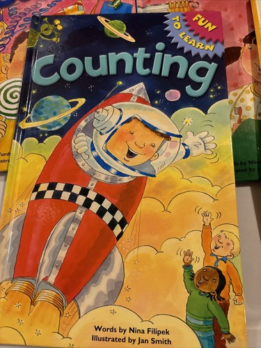 Early Words, Shapes And Colors And More! Hardcover Jan, Filipek, Nina Smith Lot - Picture 3 of 8