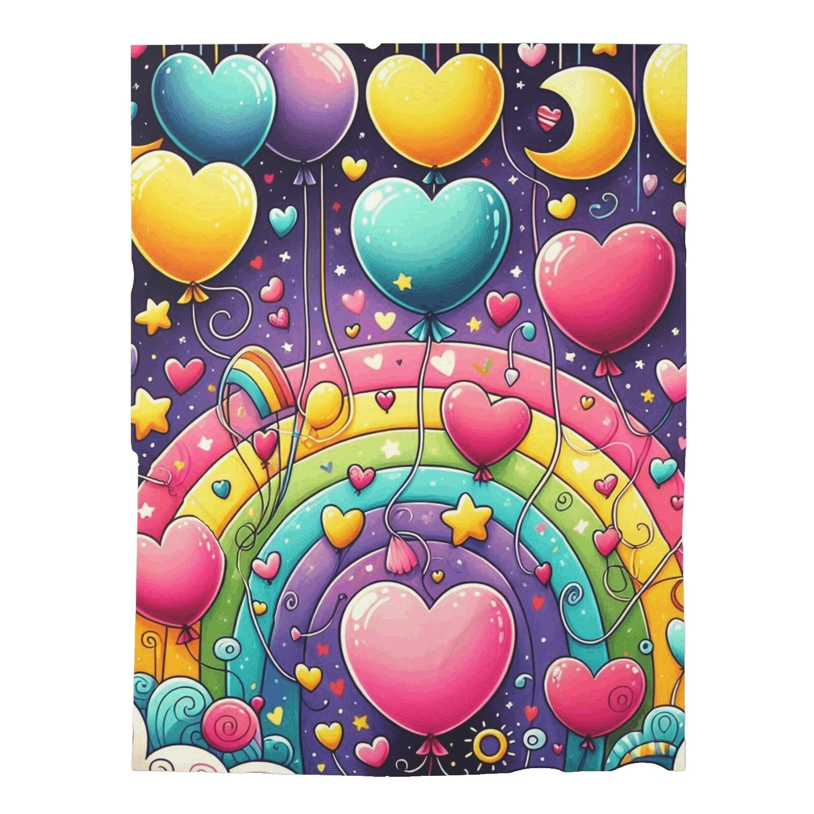 Heart Blankets & Throws