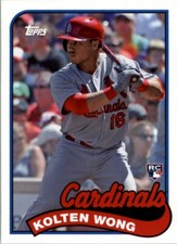 2014 Topps Archives #169 Kolten Wong RC Rookie St. Louis Cardinals *+*