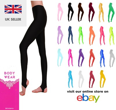 Choomomo Kids Boys Girls Stretchy Stirrup Ballet Dance Gymnastic Leggings Tights Yoga Running Active Leggings Pants