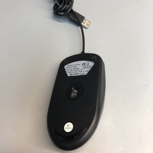 ROHS USB Maus M-5188 schwarz LESEN - Bild 2 von 4