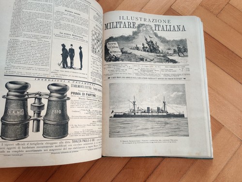 Illustrazione MILITARE Italiana Rilegate 1887-88-89-90 + Alcune tavole CENNI K22 - Bild 10 von 24