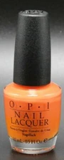 O.P.I. opi Nail Lacquer # NL K06 Orange You Glad It's Summer (Orange)  Free S&H