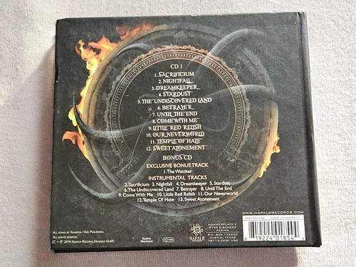 XANDRIA - Sacrificium Limited Edition CD SIGNIERT AUTOGRAMM Ambre Vourvahis #8 - Bild 8 von 10