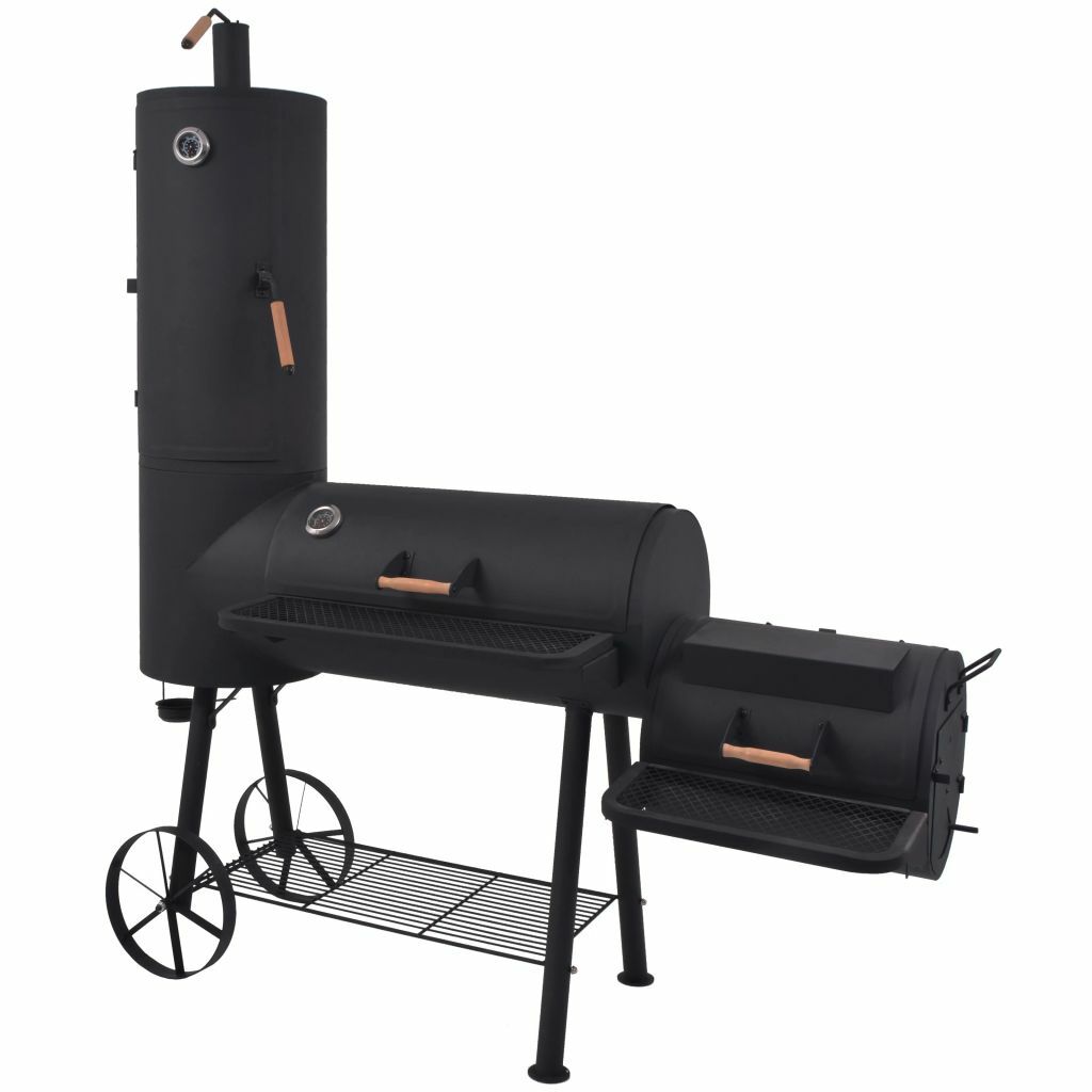 AX Barbecue Carbonella con Ripiano Inferiore Nero XXL 43155 Griglie esterni AX Barbecue Carbonella con Ripiano Inferiore Nero XXL 43155 Griglie esterni
