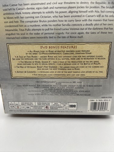 Rome - The Complete Second Season DVD, 2007, 5-Disc Set HBO Kevin Mckidd - Bild 11 von 11