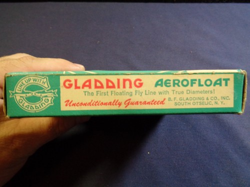 Vintage Floating Fly Line "GLADDING AEROFLOAT" Size C Green L-5-F - Picture 6 of 10