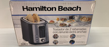 Hamilton Beach - 2-Slice Wide-Slot Toaster - Black (22633V)