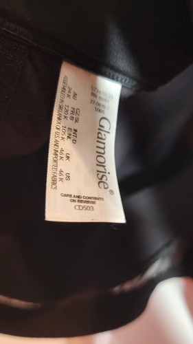 Glamorise Wireless Black Comfort Bra 46K - Picture 4 of 4
