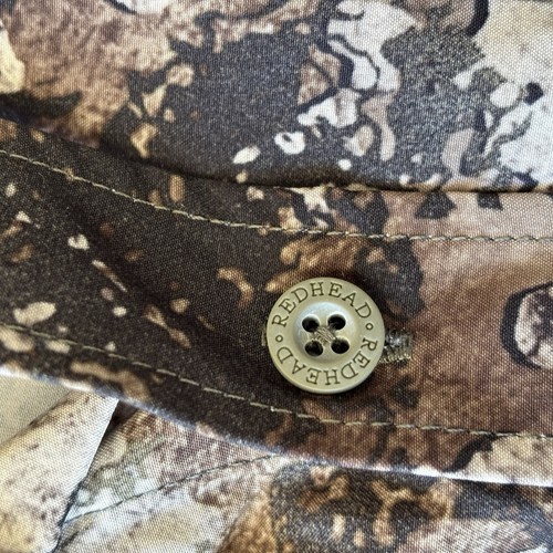 Red Head Strata Lite Long Sleeve Button Up Camo Shirt Mens XL Hunting - Picture 13 of 22