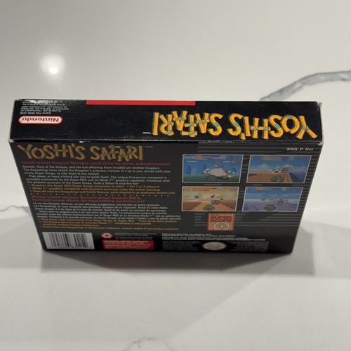 Yoshi's Safari (SNES, 1993) Auténtico Completo Manual CIB PROBADO ENVÍO RÁPIDO - Imagen 8 de 24
