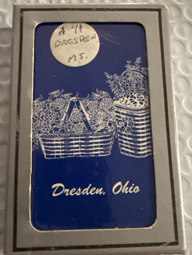 Vintage Longaberger baskets Dresden, Ohio playing cards Deck Rare - Picture 1 of 4