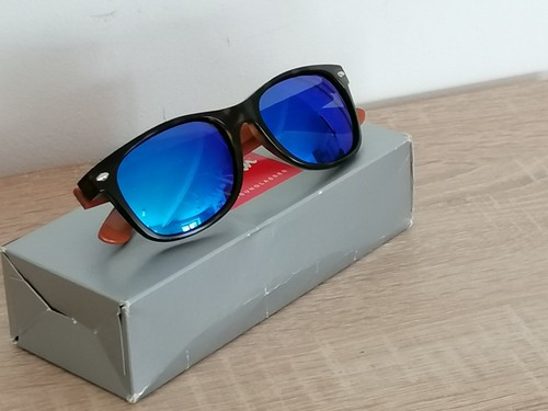 RAY BAN NEW WAYFARER * SONNENBRILLE**RB 2132 / 55-18 * POLARISIERT/ GLÄSER NEU - Bild 2 von 12